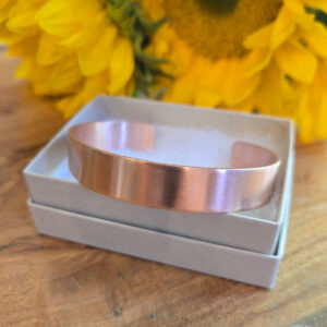 Brushed Finish Handmade Copper Bracelet