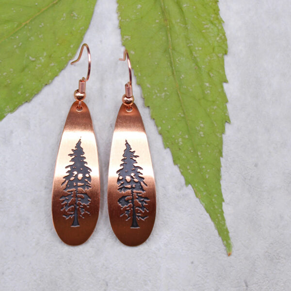 pine tree earrings