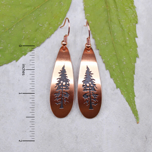pine tree earrings