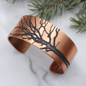 Tree Handmade Copper Bracelet