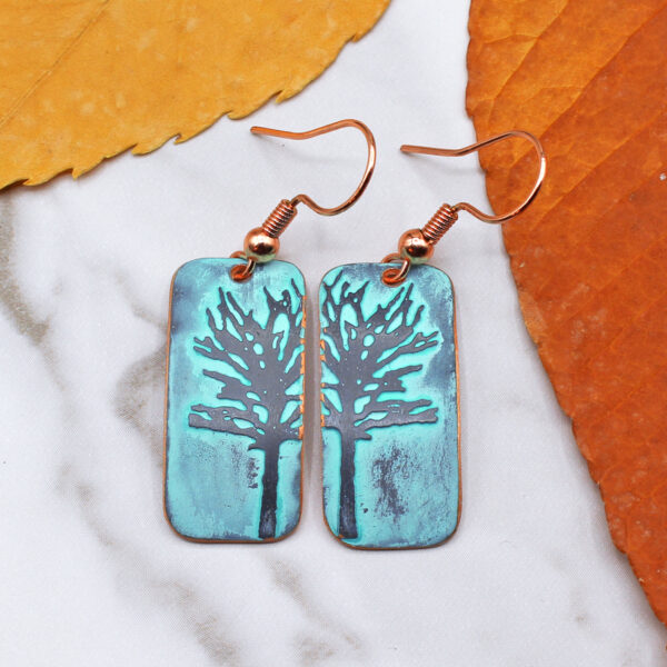 Tree Earrings