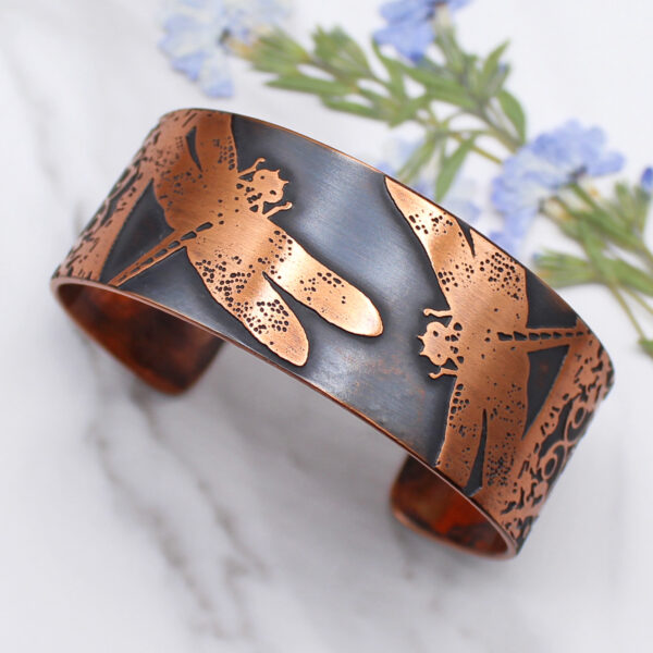 Dragonfly Copper Bracelet