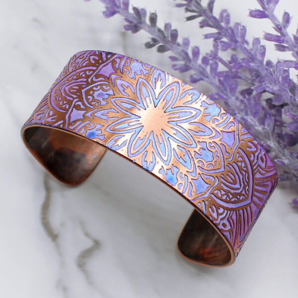 Kaleidoscope Copper Bracelet