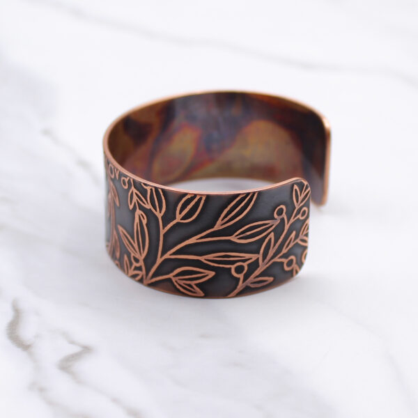 Praying Mantis Copper Bracelet