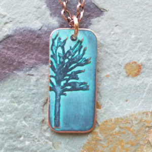 Copper Tree Necklace
