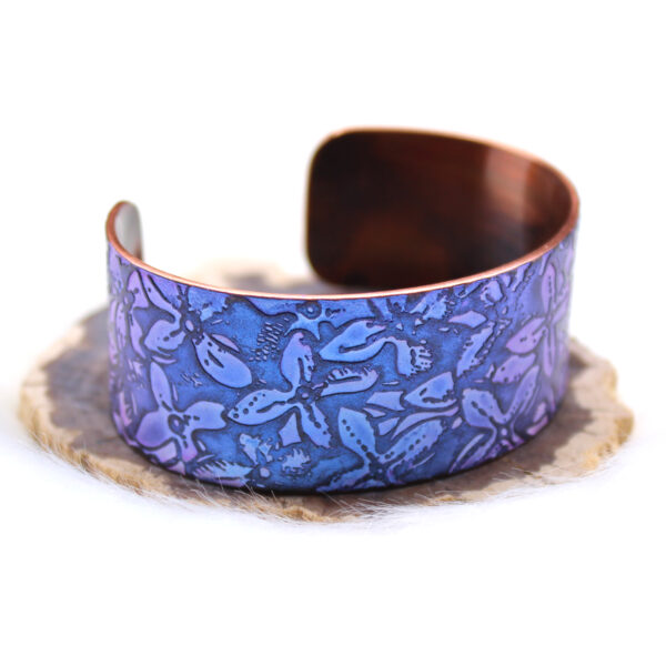 Copper Lilac Bracelet Purple