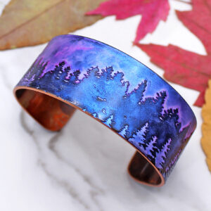 Forest for the Trees Copper Bracelet