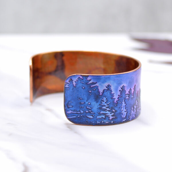 Forest for the Trees Copper Bracelet