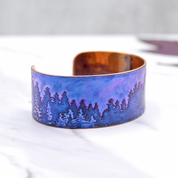 Forest for the Trees Copper Bracelet