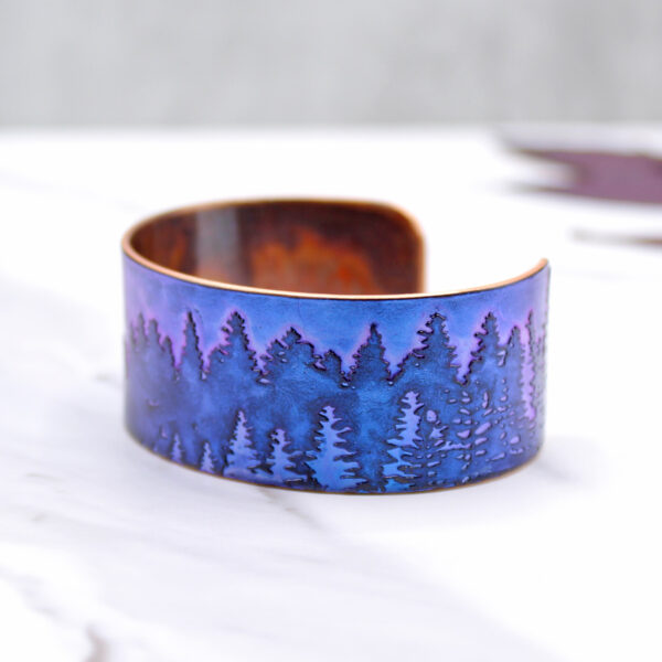 Forest for the Trees Copper Bracelet