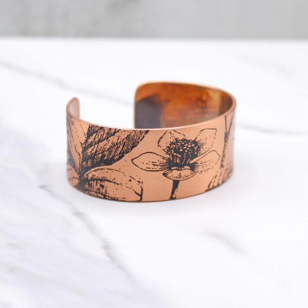 Strawberries Handmade Copper Bracelet