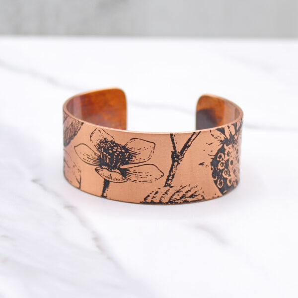 Strawberries Handmade Copper Bracelet