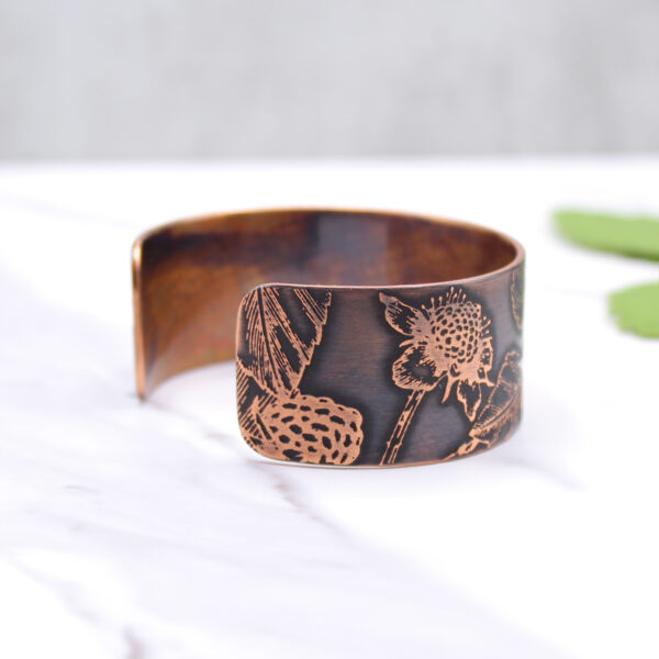 Raspberry Patch Handmade Copper Bracelet