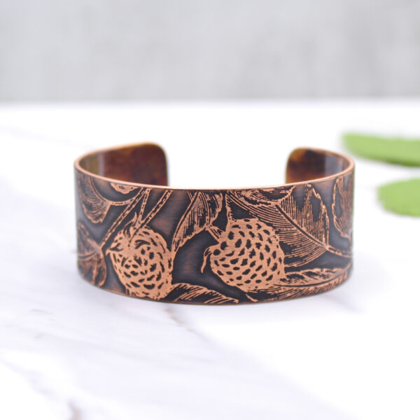 Raspberry Patch Handmade Copper Bracelet