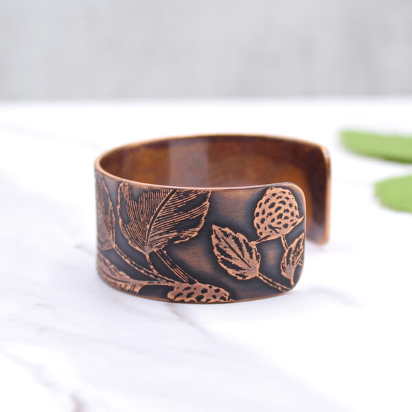 Raspberry Patch Handmade Copper Bracelet