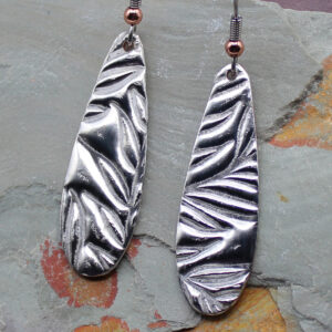 Swirl Handmade Silver Earrings