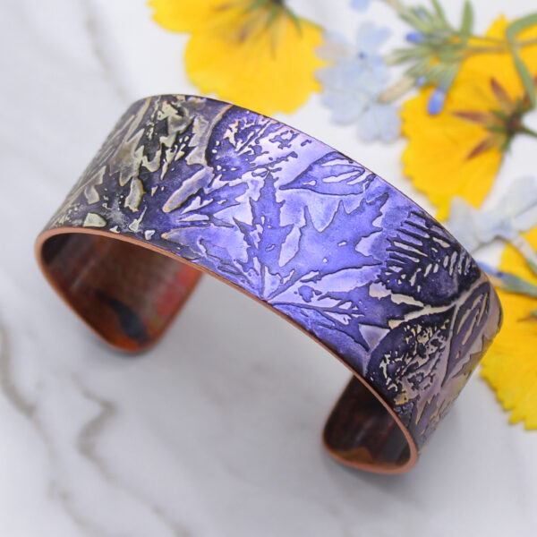 Leaves Handmade Copper Bracelet