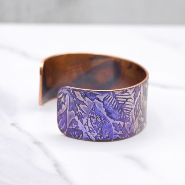 Leaves Handmade Copper Bracelet