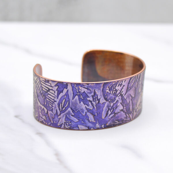 Leaves Handmade Copper Bracelet