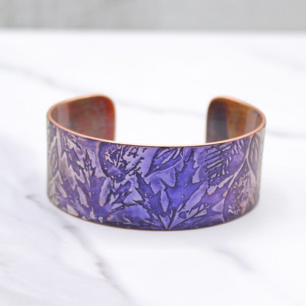 Leaves Handmade Copper Bracelet