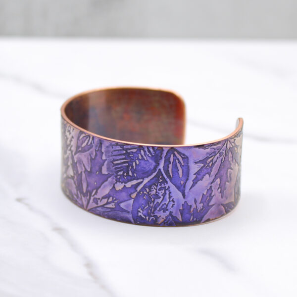 Leaves Handmade Copper Bracelet