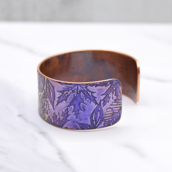 Leaves Handmade Copper Bracelet