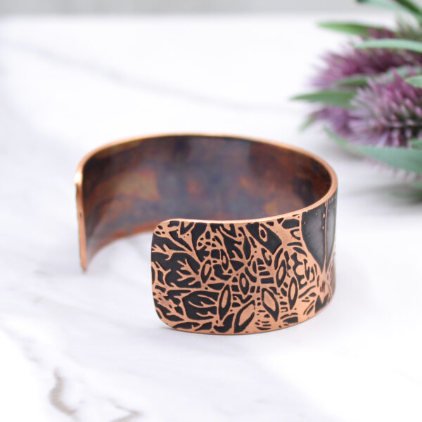 Abstract Floral Bracelet