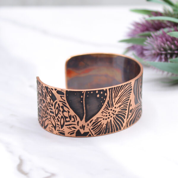 Abstract Floral Bracelet