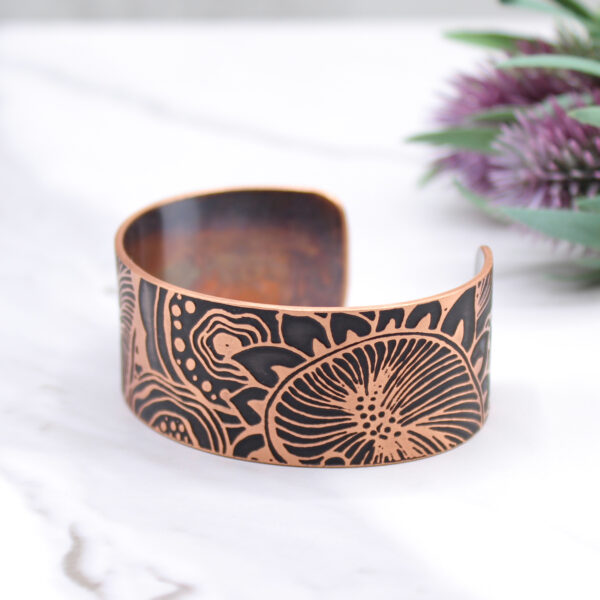 Abstract Floral Bracelet