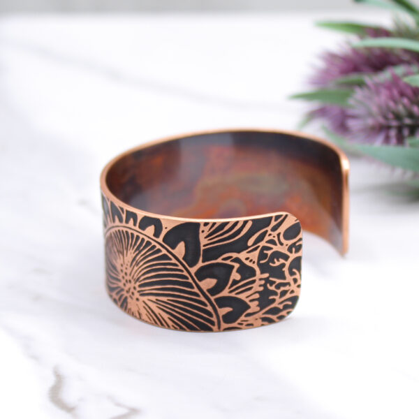 Abstract Floral Bracelet