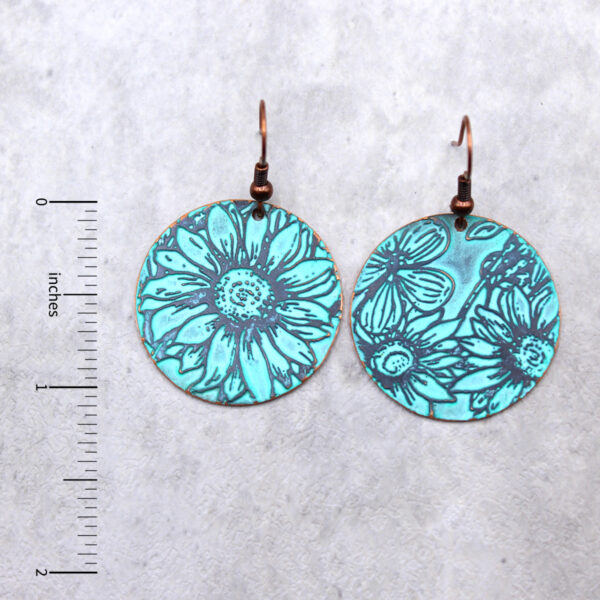 prairie flower earrings