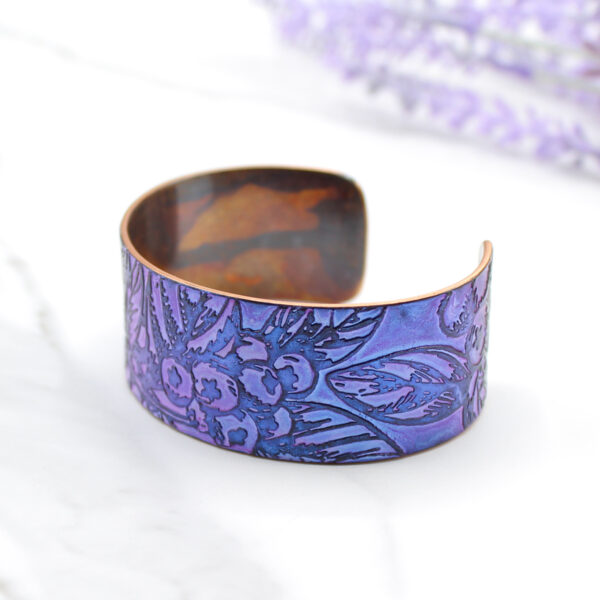 Blueberries Copper Bracelet