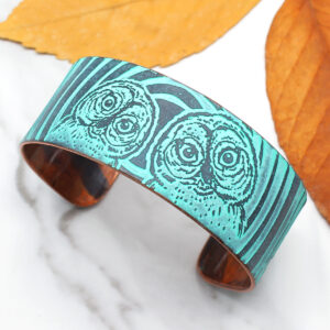 Curious Owls Copper Bracelet