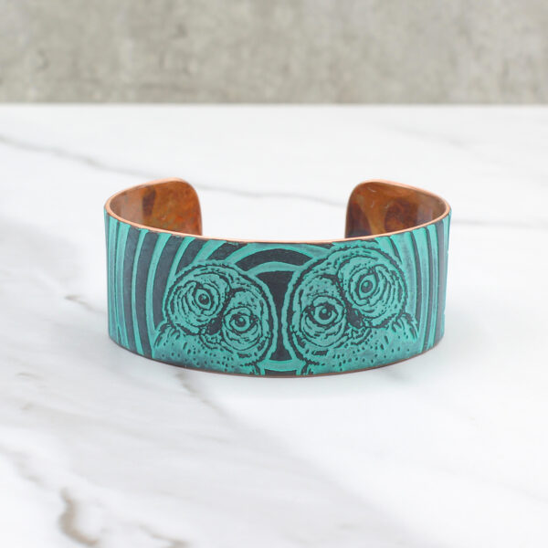 Curious Owls Copper Bracelet