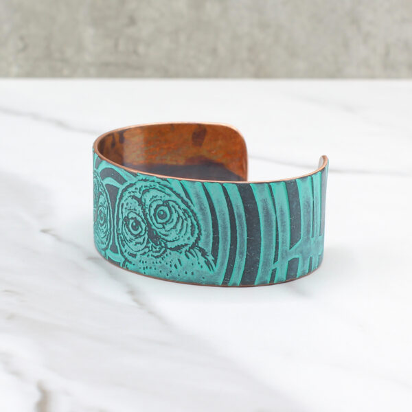 Curious Owls Copper Bracelet