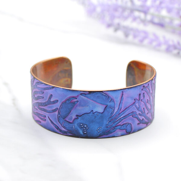 Crab Copper Bracelet