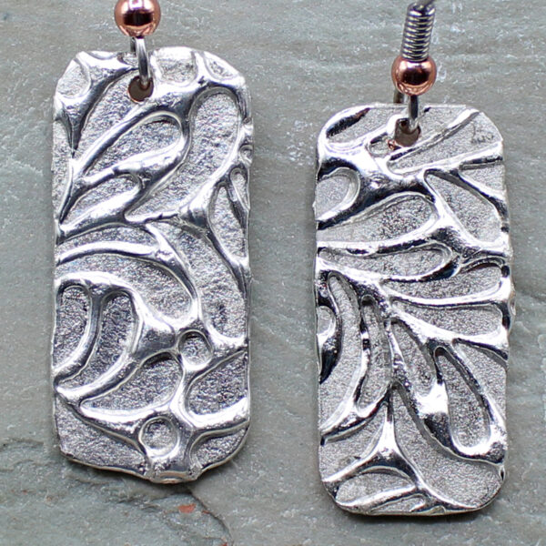 Swirl Handmade Silver Earrings
