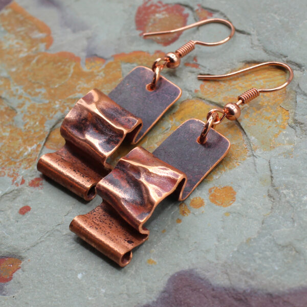 Handmade Copper Earrings