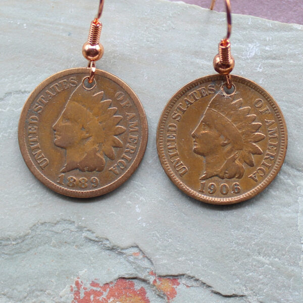 Indian Head Penny Earrings