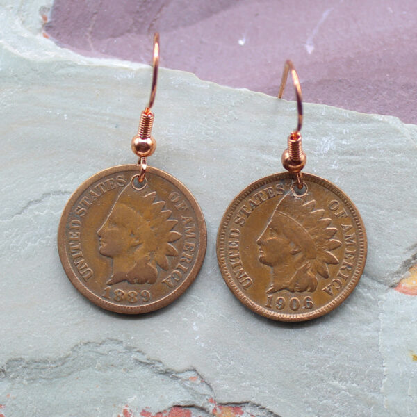 Indian Head Penny Earrings