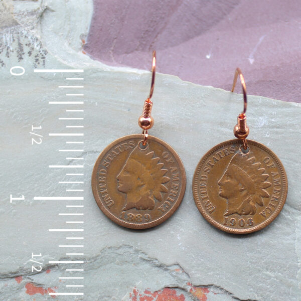 Indian Head Penny Earrings