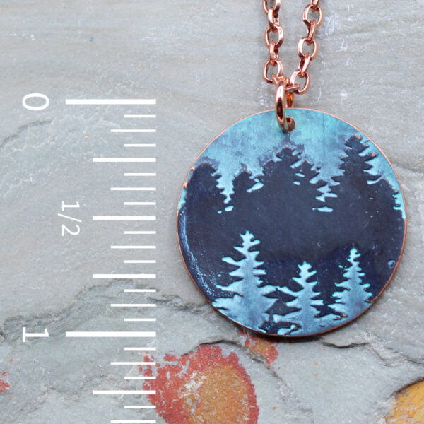 Forest for the Trees Handmade Necklace