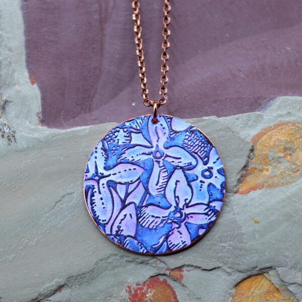 Handmade Lilac Necklace