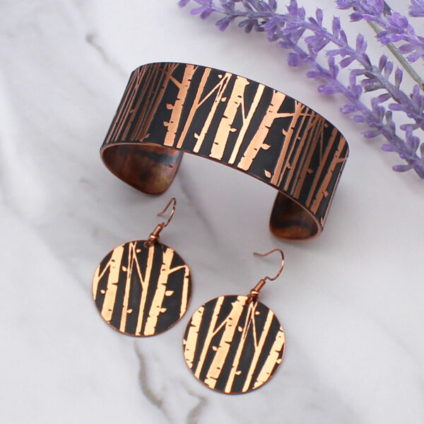 Aspen Grove Copper Jewelry Set