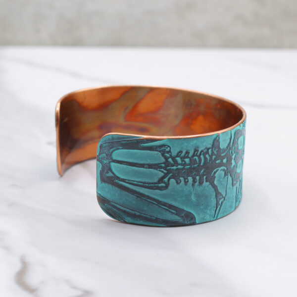 Frog Biology Handmade Copper Bracelet