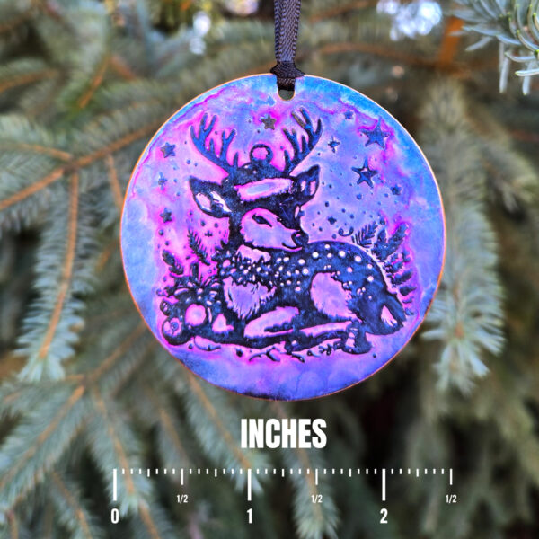 Fawn Deer Christmas Ornament