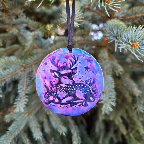 Fawn Deer Christmas Ornament