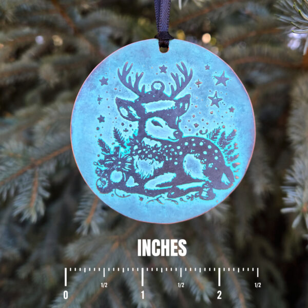 Fawn Deer Christmas Ornament