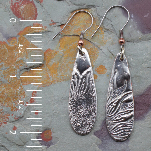 Sunflower Handmade Silver Earrings