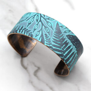 Ferns Handmade Copper Cuff Bracelet